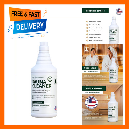 Sauna cleaner natural wood - cleaner,